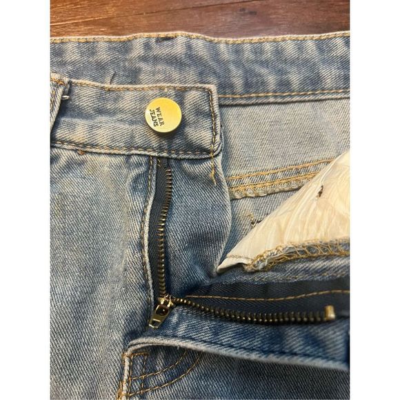 Wear jeans denim mini skirt size small - Picture 5 of 8